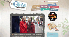 Desktop Screenshot of glebemarkets.com.au